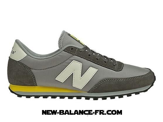 new balance grise et jaune